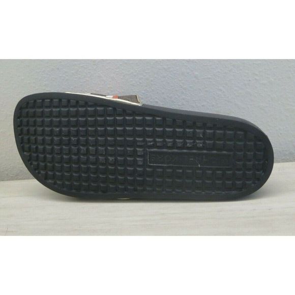 Michael Kors Women's Sz 6M Brown/Crimson Red Gilmore Slides - Picture 8 of 8